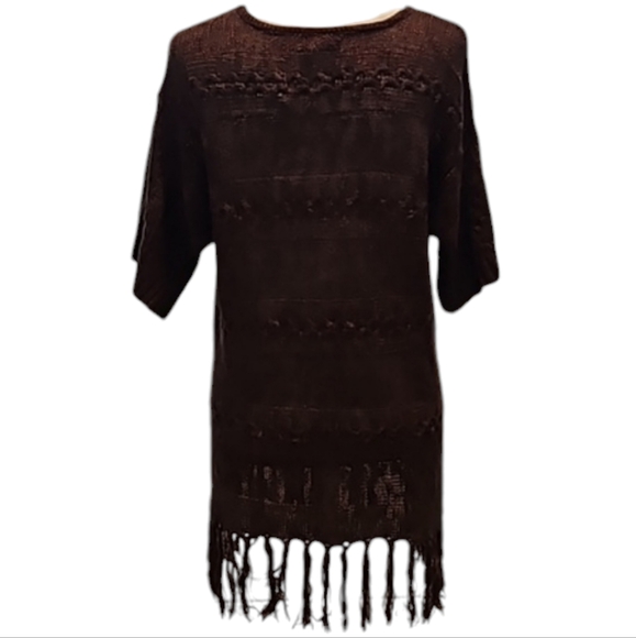 Ariat Brown Fringe top, size S/M *NWT* - Picture 5 of 11